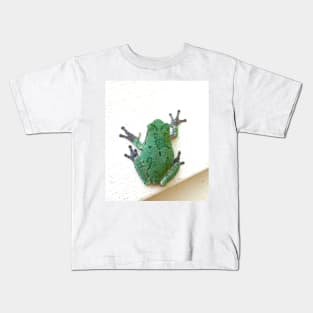 Tree Frog *on house Kids T-Shirt